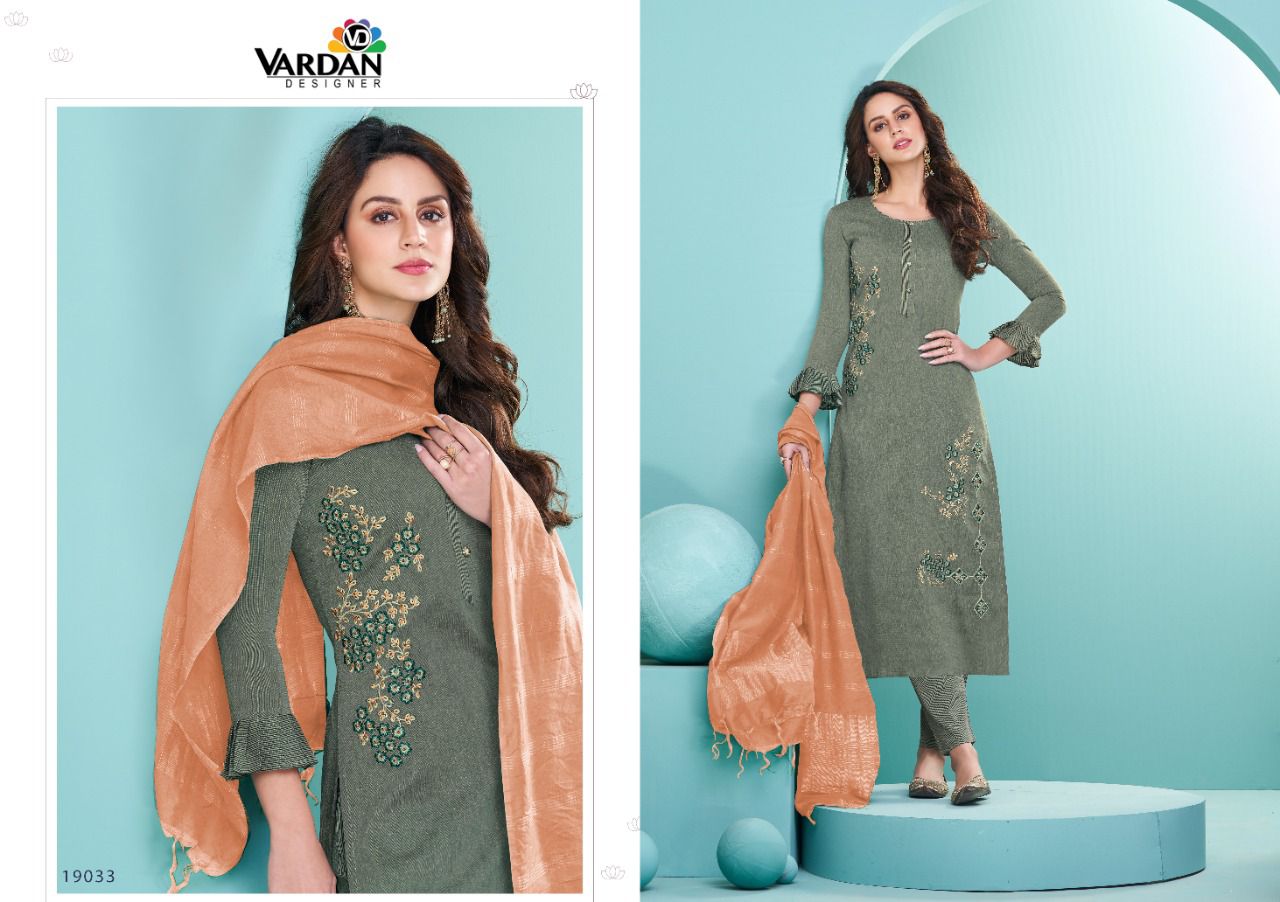 Vardan Radhika Vol 3 Fancy Wear Wholesale Designer Readymade Suits